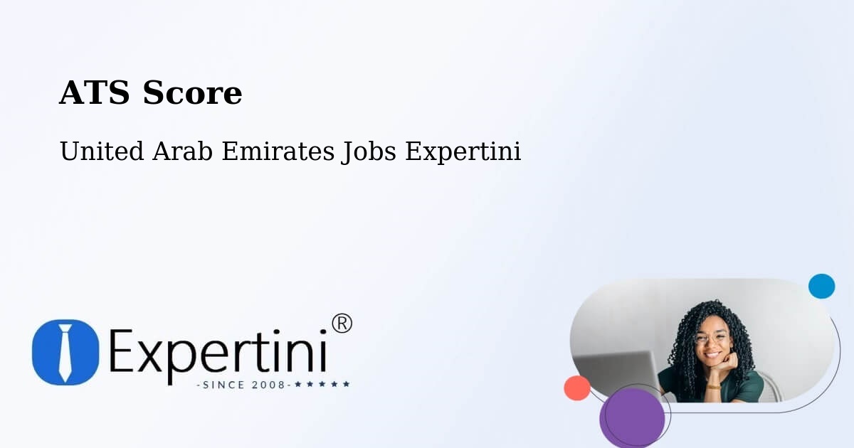 Resume ATS Score & Job Description Match Tool – Murbaḩ - United Arab Emirates Jobs Expertini
