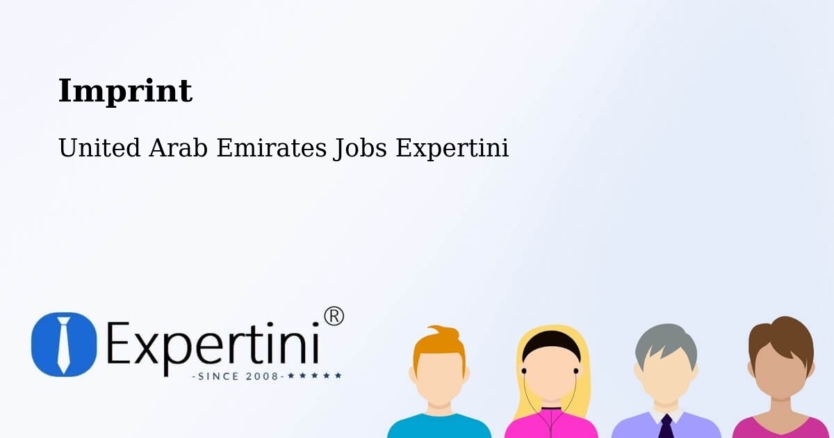 Imprint – Murbaḩ - United Arab Emirates Jobs Expertini