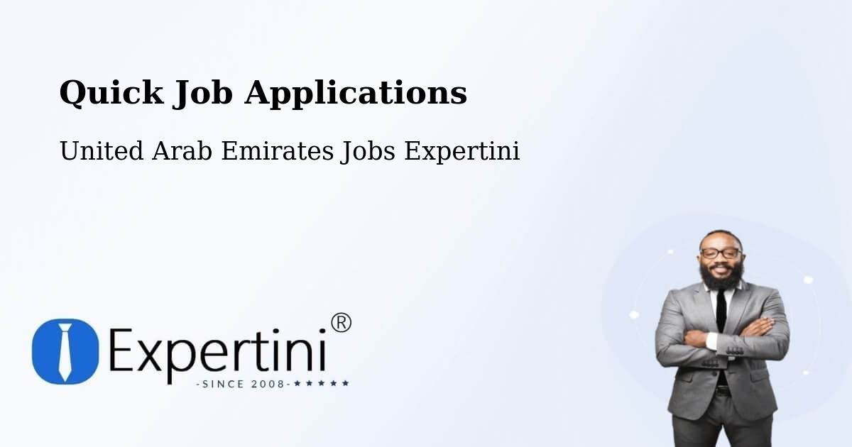 Quick Apply Feature – Murbaḩ - United Arab Emirates Jobs Expertini